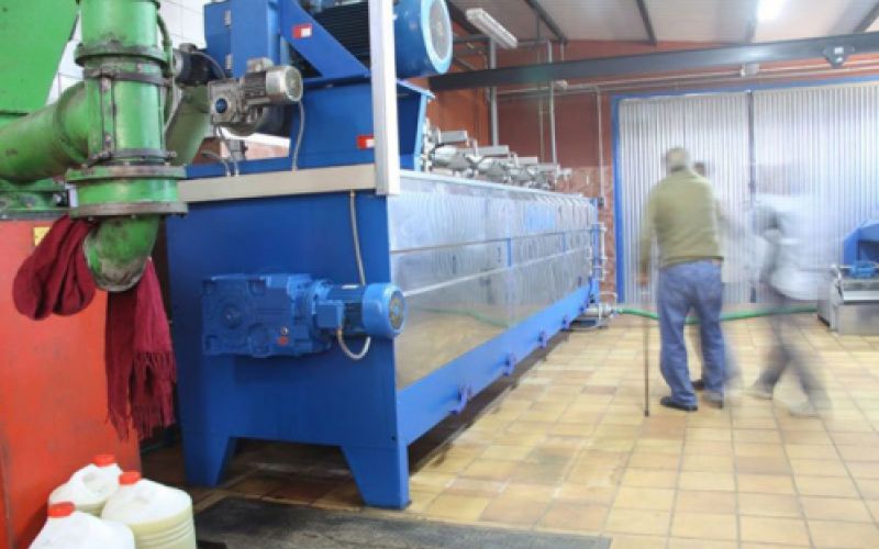 Máquinas con depósitos para el aceite